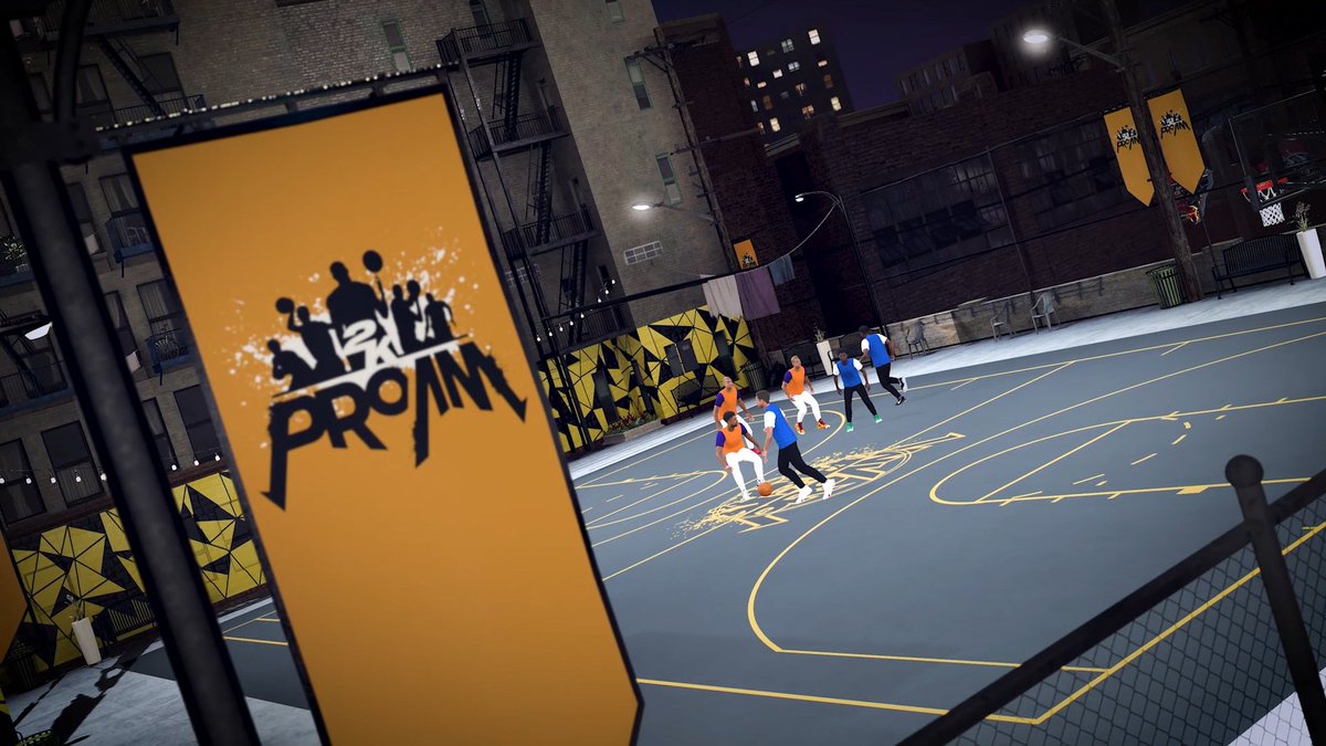 Park Rep is back in the Neighborhood 😤 Run 3v3 outdoor Pro-Am games, use the new Show-Off Stick and earn all-new prizes for your MyPLAYER 🔥  

More Details ➡️ 2kgam.es/30PqZ5O