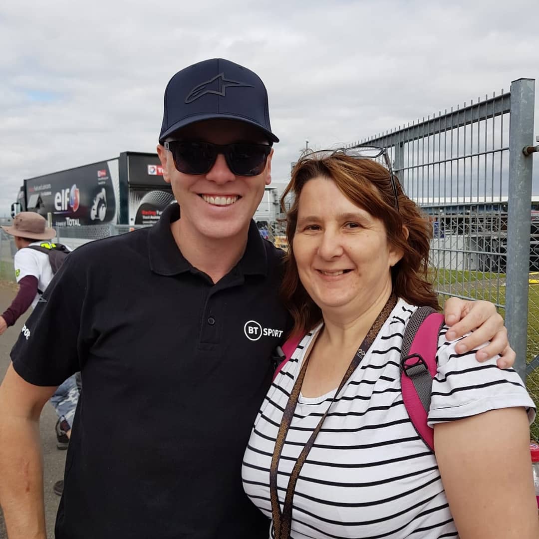 sarah_blyth1972's tweet photo. Absolutely the best day ever at Day of Champions 😁#DOC30 @btsportmotogp @2WheelsforLife @MichaelLaverty @NeilHodgson100 @texastornado5 @SilverstoneUK @MotoGP https://t.co/cD9T1TYty2