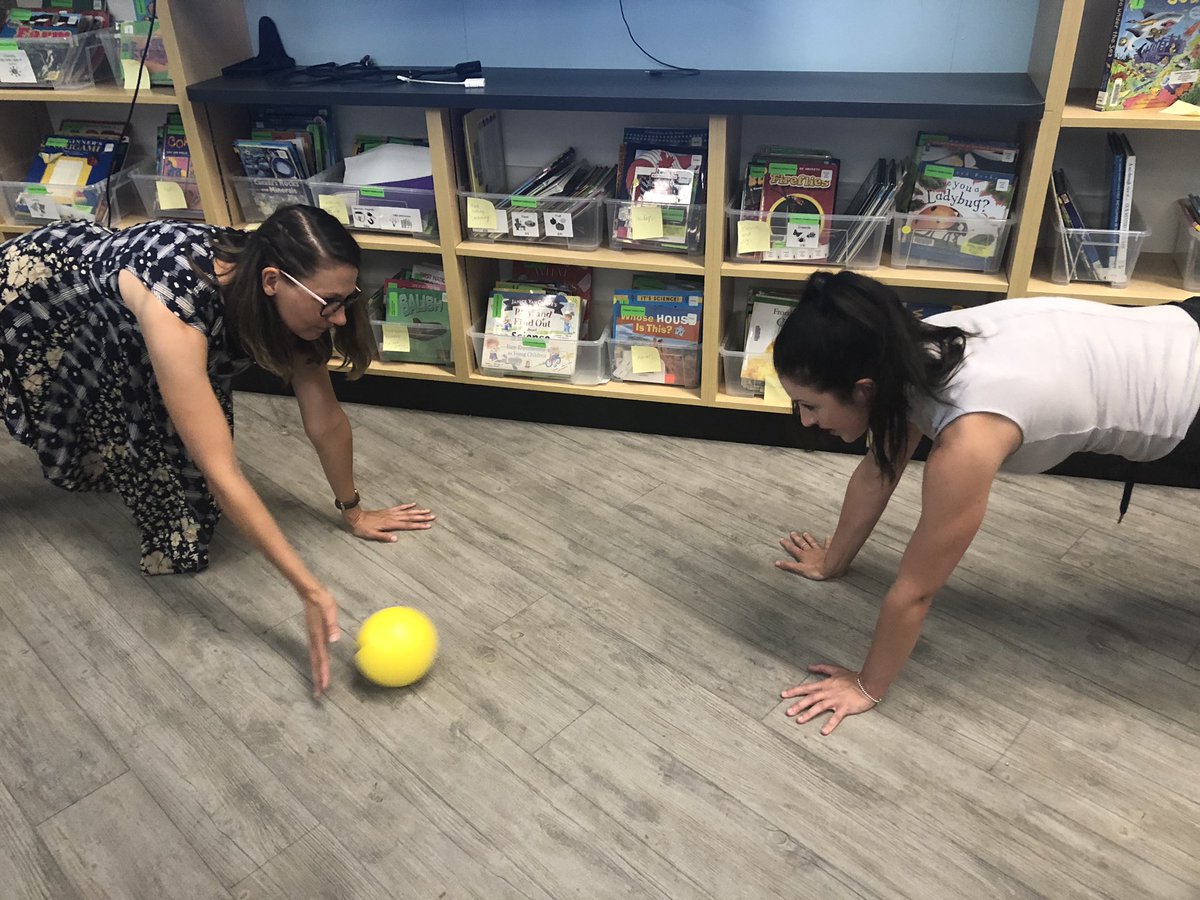 alyshakarsan's tweet photo. Chartwell staff engaging in physical literacy, play and pro d!!! https://t.co/aSTWlXW9TC
