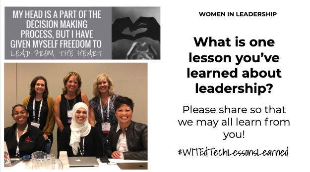 DoerDi's tweet photo. #WITEdTechLessonsLearned Please share one of your lessons so we all may learn @heathermlister @KimLeClaire01 @kjsain @sarahdateechur @RusulAlrubail retweet to your role models too! https://t.co/GWw4B2WVk9