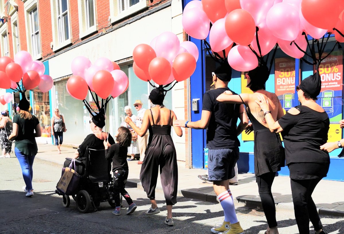 Some of our conversations since we danced through the streets of #Oswestry with balloons on our heads...

designsinmind.co.uk/single-post/20…