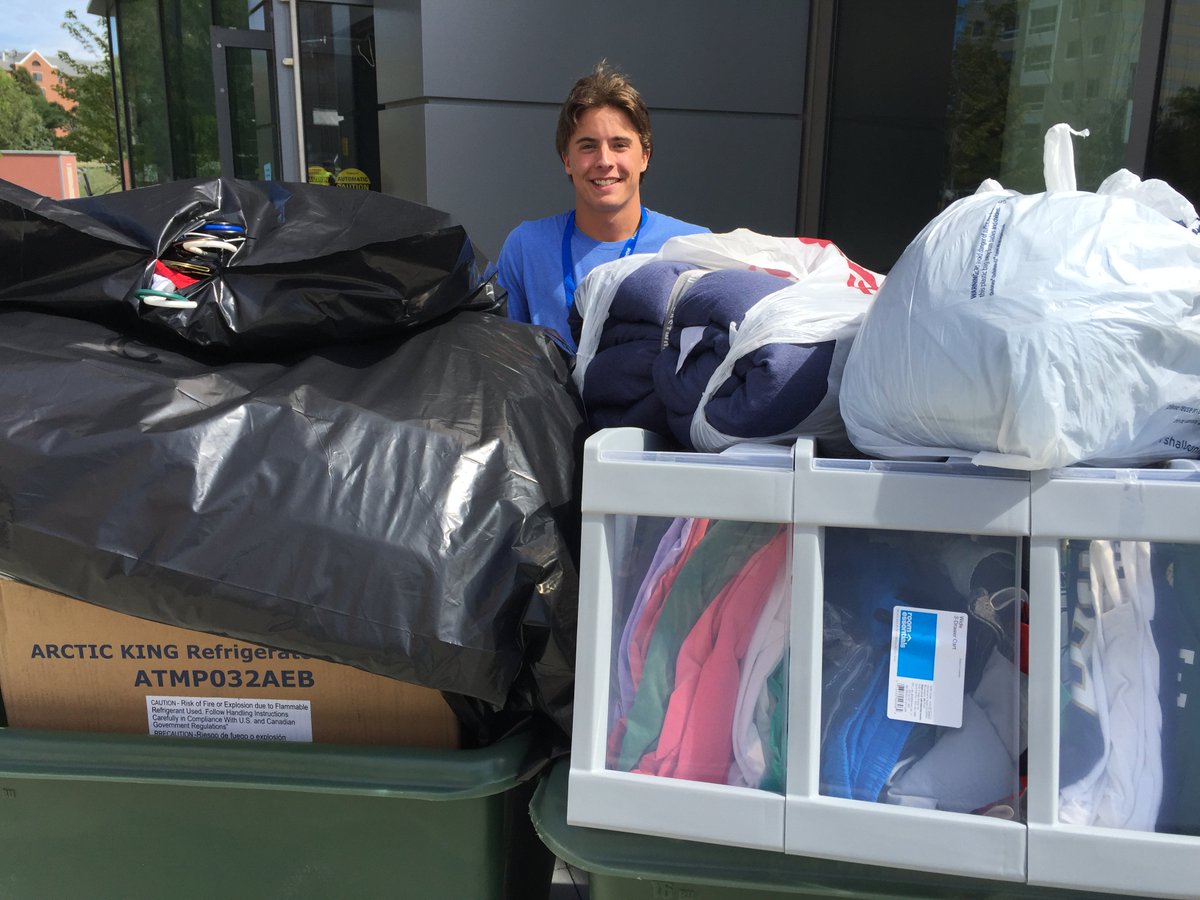 UMassBoston's tweet photo. Yup, he packed the most important thing! Colin Ford, a marketing major and new member of @BeaconsLacrosse from Worcester, moved into the East Residence Hall today. The team will be picking up after last year's late-season run. The first practice is Sept. 15. #umbmoveinday2019 https://t.co/Gd6Xf5Jx0T