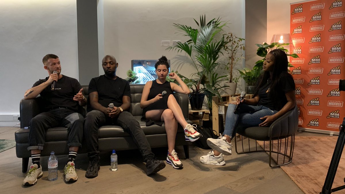 KeakieMusic's tweet image. Introducing @KeakieMusic x @MixtapeMadness for #MMtalks recording the first live podcast show discussing Music &amp;amp; Technology in the industry in front of a live audience. Including guest speakers @AustinDarbo &amp;amp; @ruby__ema dropping gems of wisdom, take notes! 📝🗣🗣