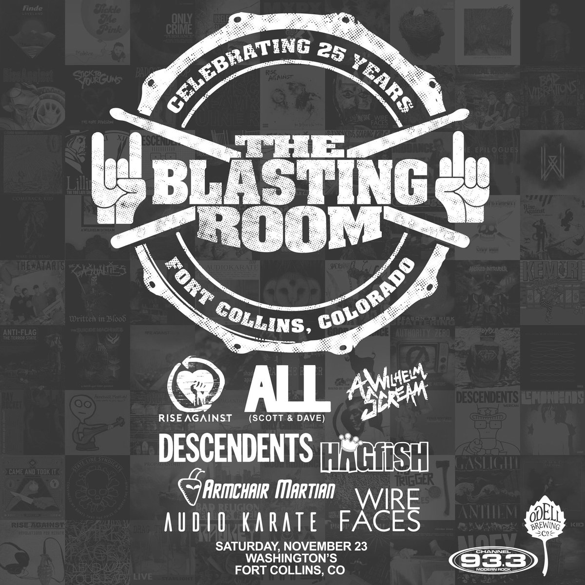 The Blasting Room (@blastingroom) on Twitter photo Here is the final lineup for our 25th Anniversary Show!
<a href="/descendents/">DESCENDENTS</a> decided they wanted in on the fun.
Tickets are going FAST so pick them up now:
bit.ly/2KCGNBR
#Punk #PunkRock #PunkMusic #RecordingStudio #FortCollins #Colorado Here is the final lineup for our 25th Anniversary Show!
<a href="/descendents/">DESCENDENTS</a> decided they wanted in on the fun.
Tickets are going FAST so pick them up now:
bit.ly/2KCGNBR
#Punk #PunkRock #PunkMusic #RecordingStudio #FortCollins #Colorado
