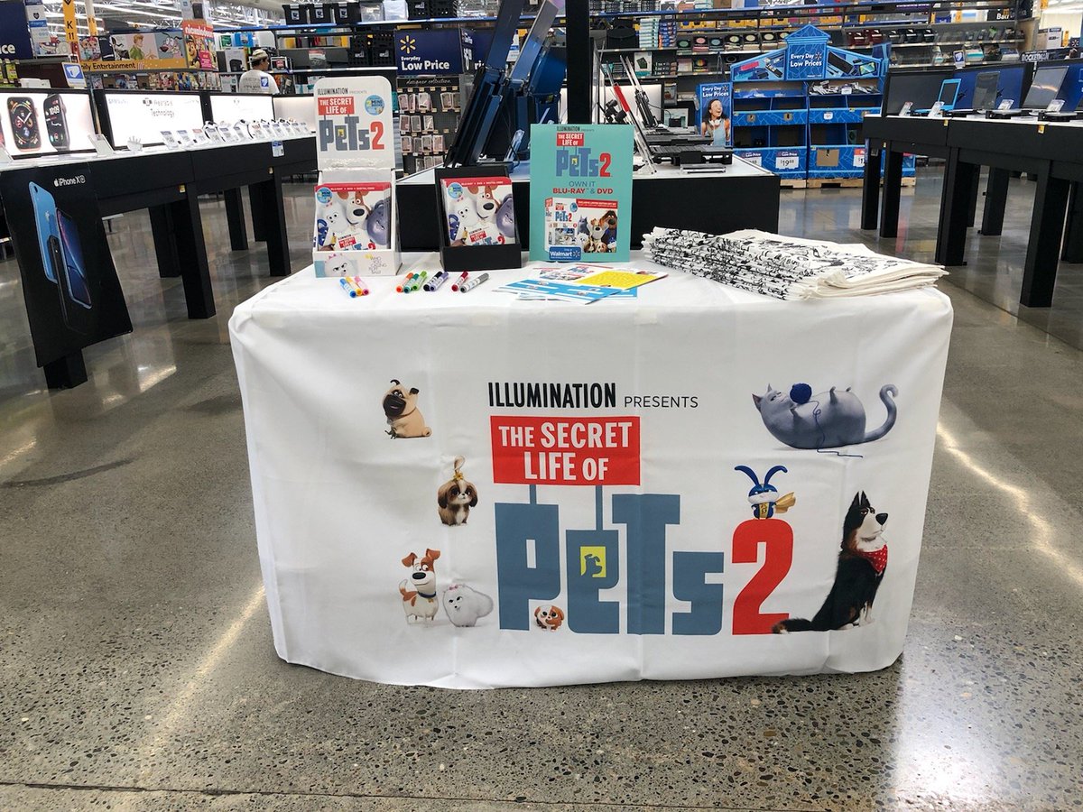 OneStoreAtATime's tweet image. #TheSecretLifeOfPets is out on DVD. Join us as we celebrate at #walmart!