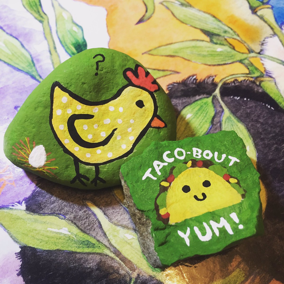 Kanatarocksprjt's tweet photo. 🌮 🐓 🥚 #kanatarockproject #ksrocksp #thekindnessrocksproject https://t.co/1dqbtHWoY8