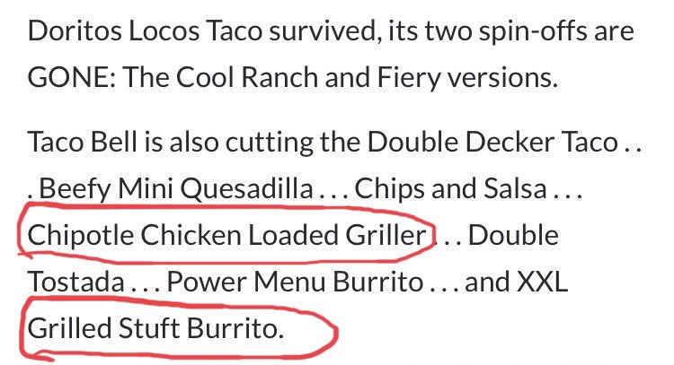 Life is not worth living anymore!! 😭😭😭😭😭😭 #TacoBell