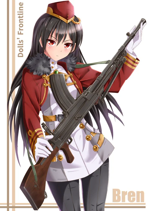 キャラクターもそうだが実銃も美しい。やっぱりブレンはいいね。個人的にはL4とかのNATO弾バージョンが好きです。FALも含め、60年代のアフリカ傭兵装備に心が焦がれてしまう。これは映画の影響か…。Bren Light Machine gun!
#ドールズフロントライン
#ドルフロ 