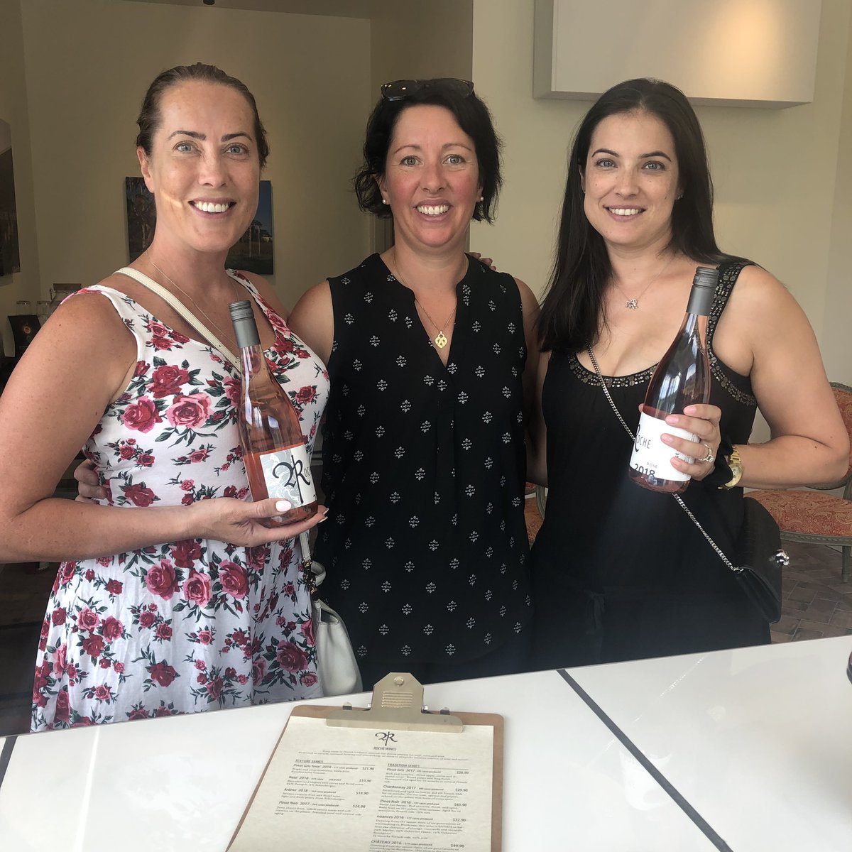 RocheWines's tweet photo. And just like that, the last 2 bottles of Rosé at the winery now belong to @kambasra and @rachahahaha
#soldout #nomorerose #rochewines #familyowned #frenchtradition #naramatabench #organicallyfarmed #bcwine #wine #vino https://t.co/bwCs9vXhuF