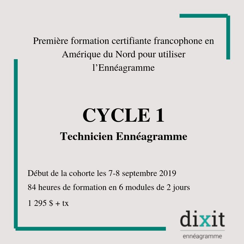 DixitInter's tweet image. Formez-vous à l’ennéagramme pour être LE gestionnaire que tout le monde s’arrache ! DERNIERS JOURS pour intégrer la première cohorte de certification Technicien Ennéagramme. Pour s'inscrire : dixit-enneagramme.com/formations-pub…