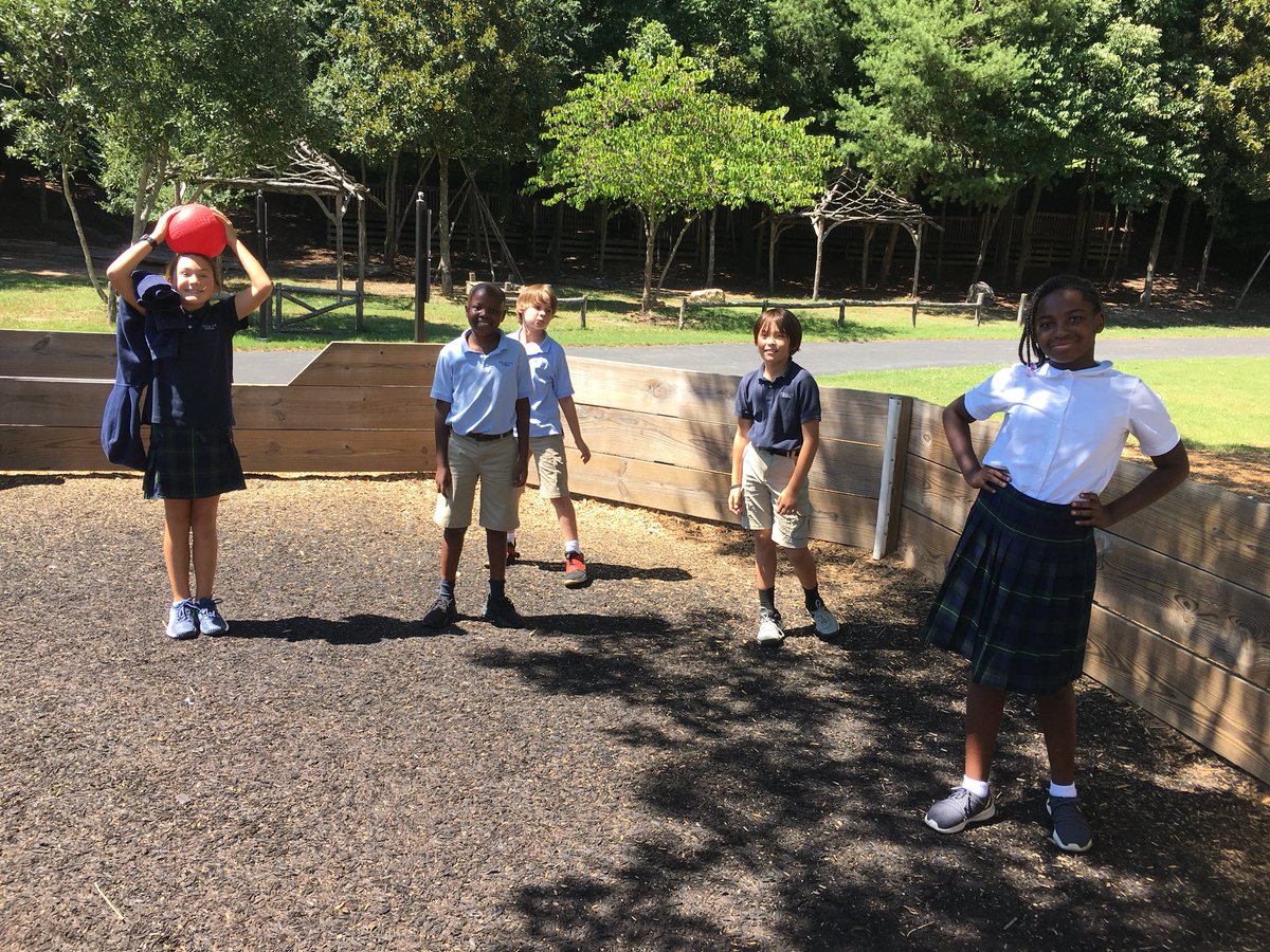 Enjoying this beautiful day! <a href="/billups5th/">Bridget Billups</a> #trinitylearns