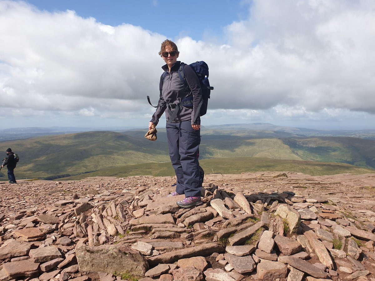 debsw_15's tweet photo. @VersusArthritis Last week I walked to top of Corn Du and Pen Y Fan. It hurt and couldn't walk the next few days after. I have had JIA for 31 years in most joints. But I'm not letting it beat me. #WeAreUndefeatable https://t.co/jvFV3D1F7K