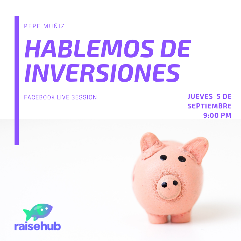 raisehub's tweet photo. ¡El Próximo Jueves tendremos un Live Session para despejar todas las dudas respecto a Invertir en StartUps este Verano! 📹 
💰¡No te lo pierdas! 💰 https://t.co/kyonpSdO1U