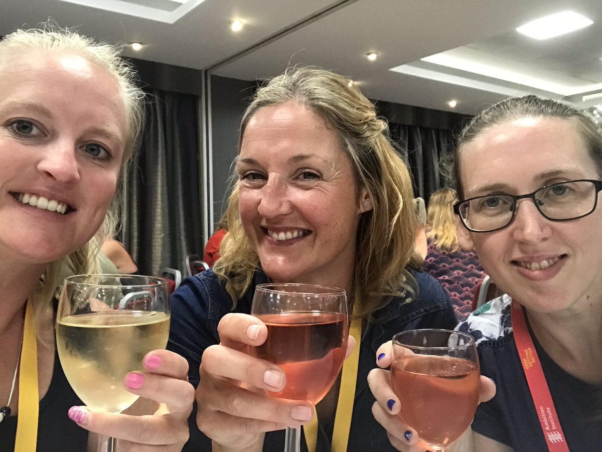 Last night drinks! Fantastic experience, loads of new ideas and more importantly brilliant new friends! Thank you so much <a href="/Ambition_Inst/">Ambition Institute</a> ❤️#expertmiddleleaders