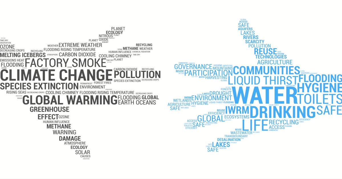 Climate change = Water

Meeting the climate challenge means:

💧Acting now
💧Considering water as part of the solution
💧Improving water management practices
💧Ensuring transboundary cooperation in adaptation
💧Rethinking financing

#ClimateChange #Water 👉buff.ly/2jGUp5F