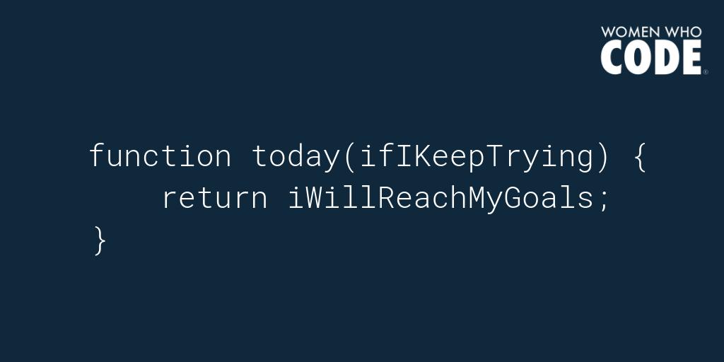 WomenWhoCode's tweet photo. Never forget if you are trying, you are #succeeding 💪🏿

#pathtosuccess #successquotes #programmer https://t.co/wVq2eRSYgK