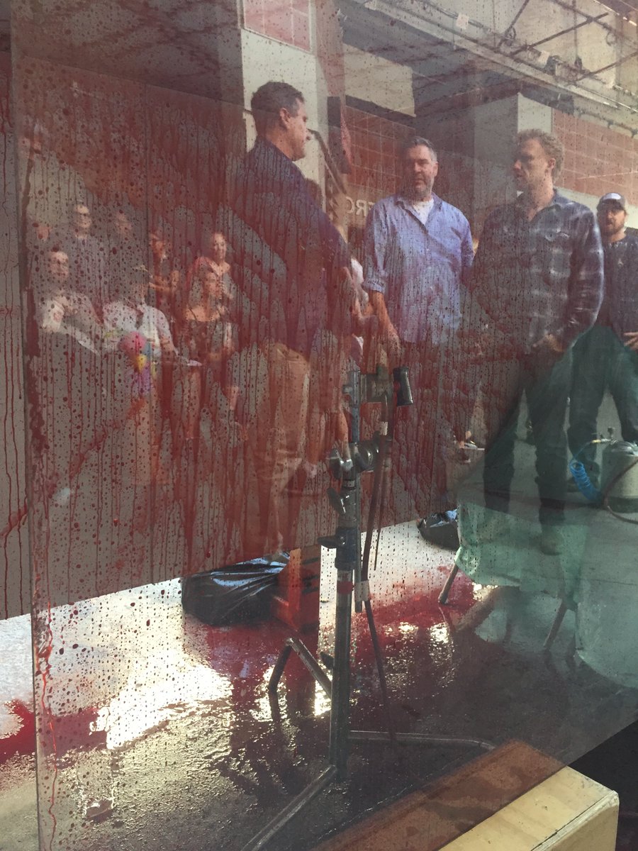 GreysProps's tweet image. #TBThursday some of my favorite people in this shot during a blood test from last season. @TheRealKMcKidd @wbharp