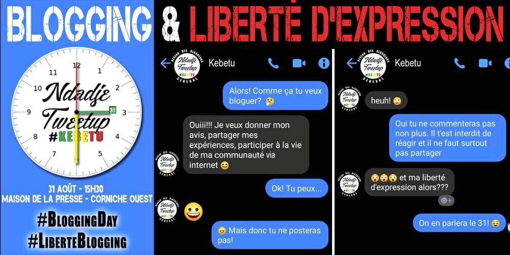 laminepro's tweet photo. 📢 Votre liberté d'expression sur les réseaux sociaux on en parle ? 🤔
RV le 31 août pour un panel de discussions animé par des utilisateurs, des experts et avocats pour éclairer les utilisateurs sur #internet.
Restez connectés !
#NdadjeTweetup #NetAttitude #Kebetu #BloggingDay https://t.co/cSHdRmkBO1