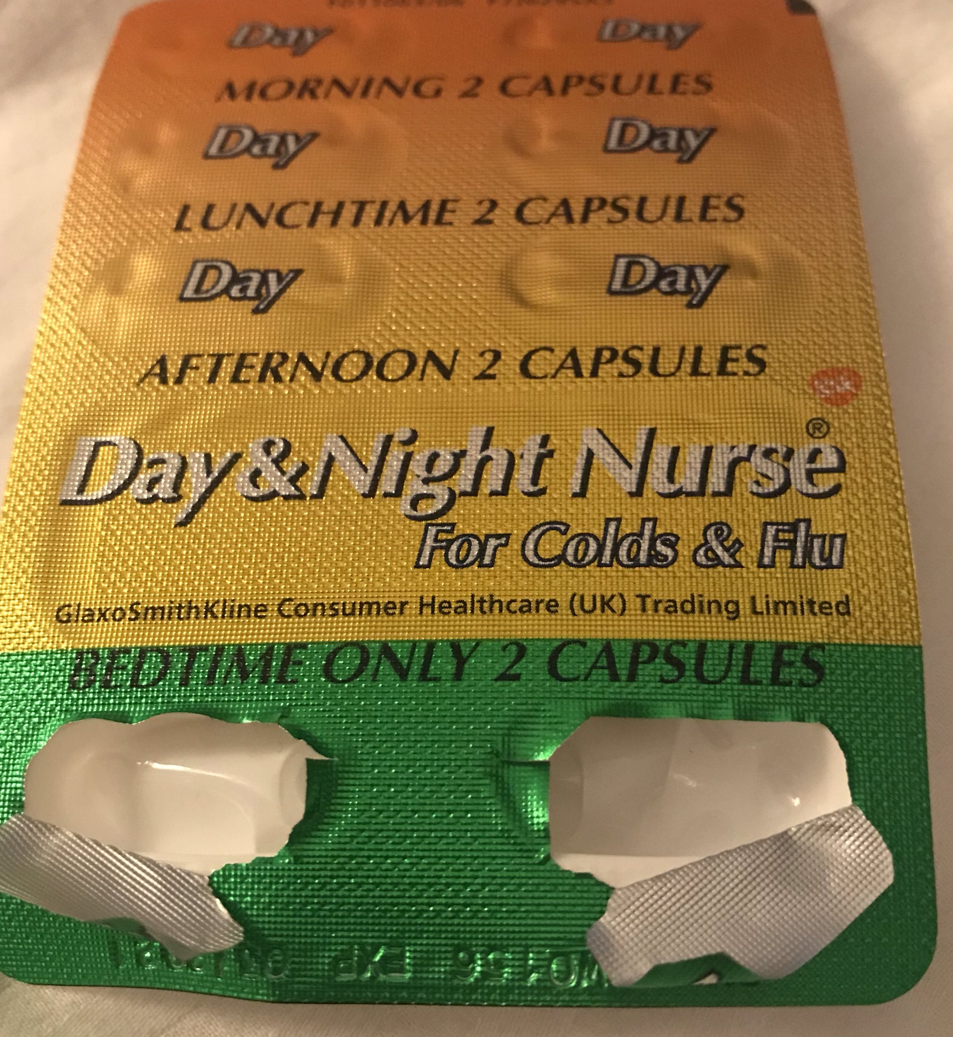 Day and night nurse deals
