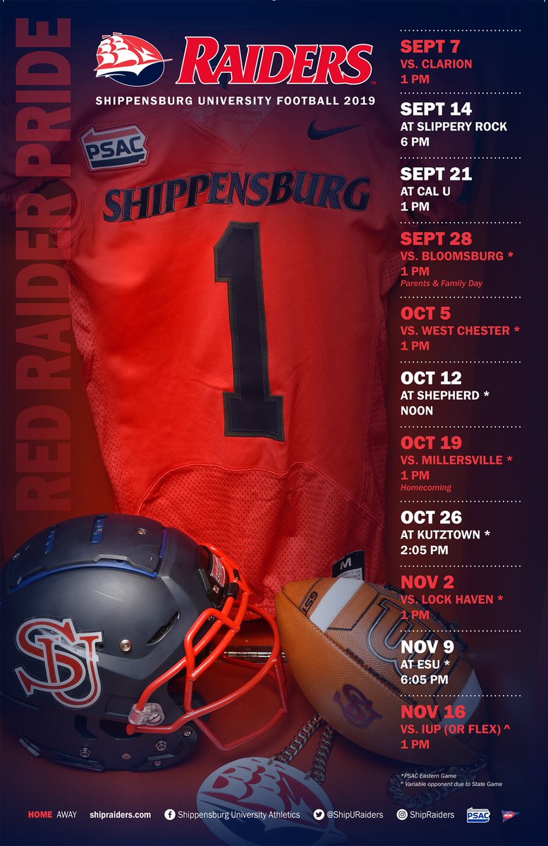 Almost time for the Red Raiders season. Check us out.