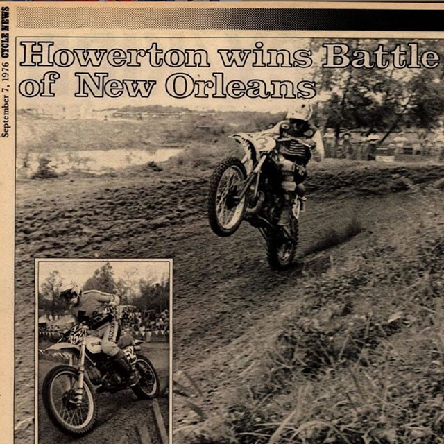 Today in Motocross 8/29/76 - Gary Semics and Danny LaPorte took class win in New Orleans. See all the results and race coverage in this edition of Cycle News - ift.tt/2C0BsDk #LegendsandHeroes (Image courtesy Cycle News Archives @cyclenews ) ift.tt/2LtRirN