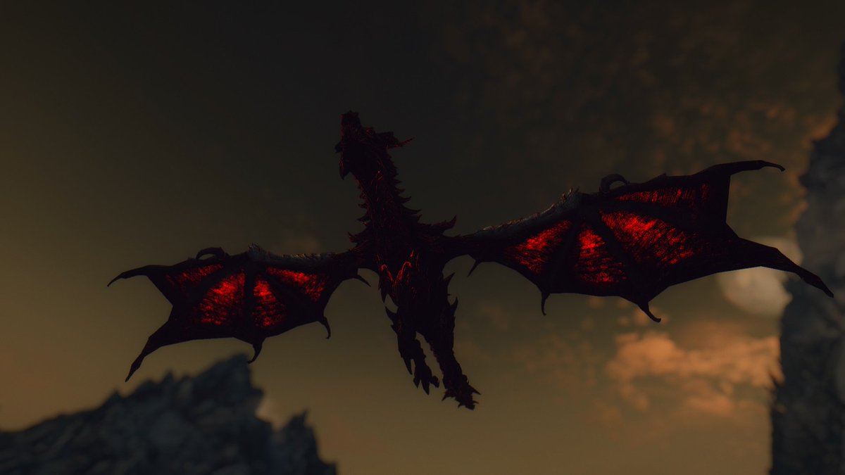 skyrim se alduin mod