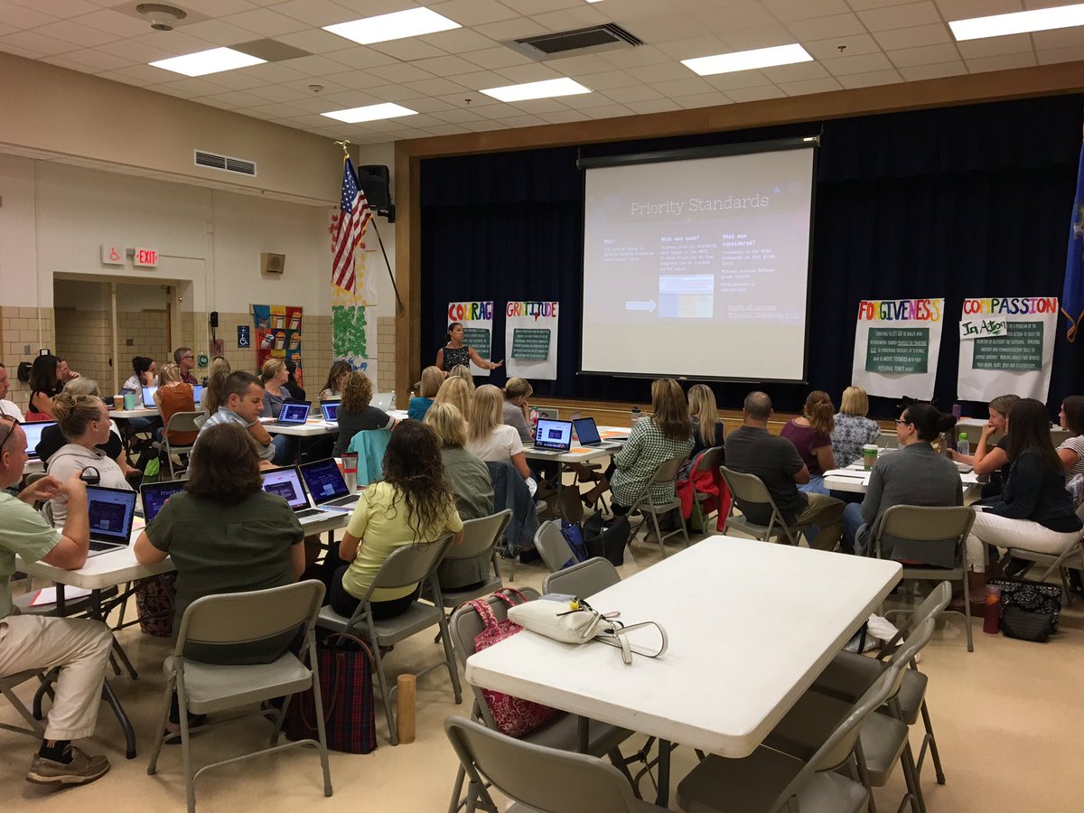 PrincipalCES's tweet photo. In preparation for the return of students, our teachers worked collaboratively to engage in #NGSS https://t.co/CM7tu2JwEb