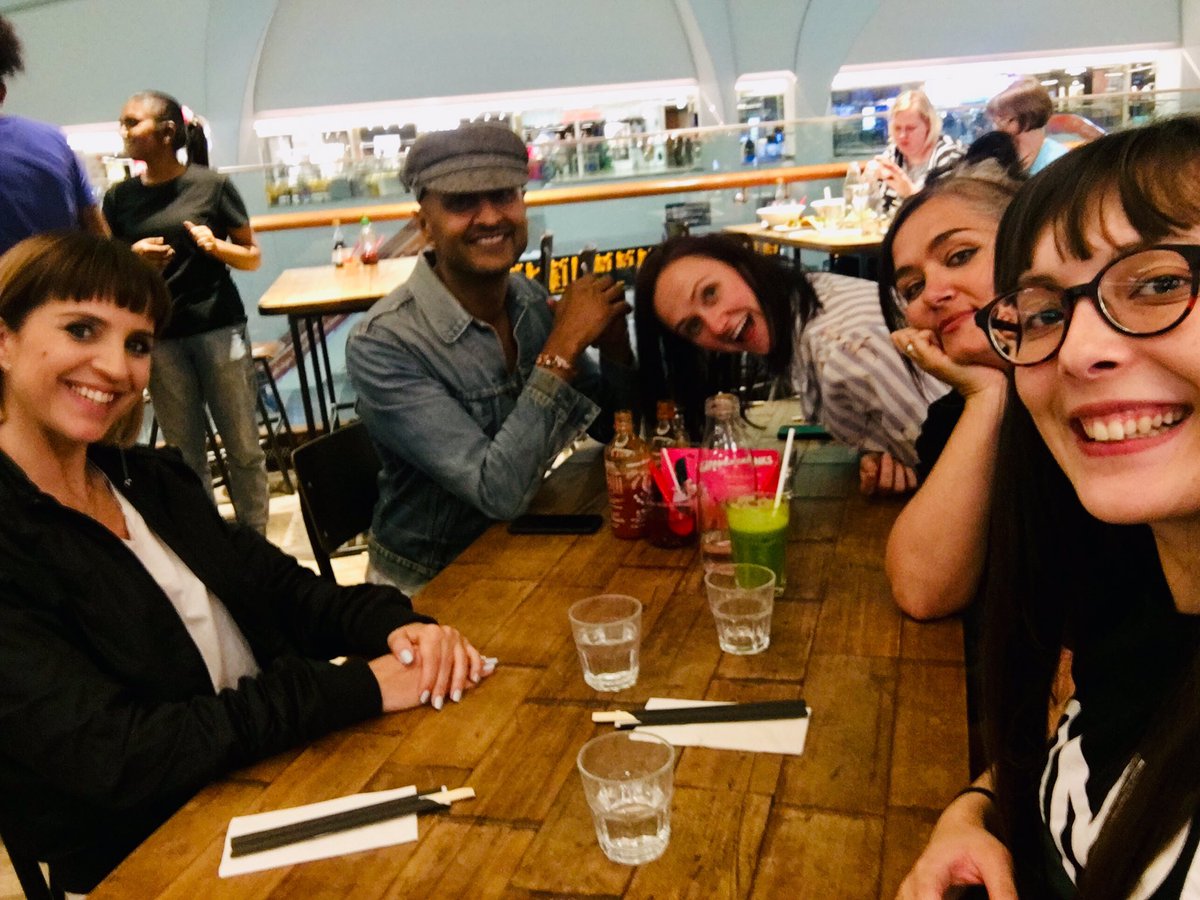 MarksR5Design's tweet photo. #teammarks thoroughly enjoyed the @BOC_ATM #birmingham meet up and now tucking into some grub at @Bullring #creative #agency #packagingdesign #designers #advertising #networking #brum https://t.co/CmkazM52cz