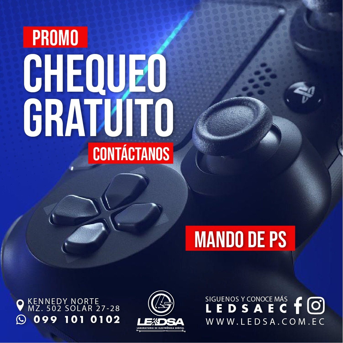ledsaec's tweet image. En #Ledsa todos los días son #DiaDelGamer 😎🎮

Visita nuestro local en Guayaquil, estamos ubicados en:

➡️Kennedy Norte mz502 solar 27-28 atrás de las torres del Hilton Colon 

Consúltanos al WhatsApp 📲 0991010102