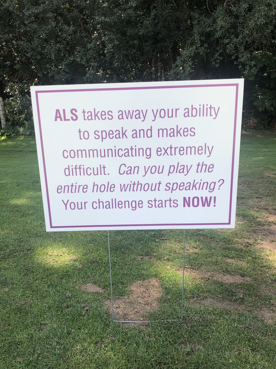 Could you do it?  #GolfForeALS