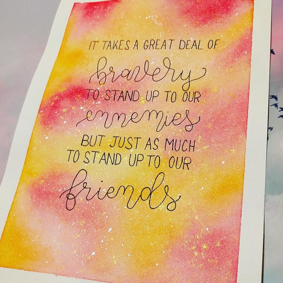daisyhuedesign's tweet photo. Who doesn't love a good #harrypotterquote?
#harrypotter #handlettering #lettering #dumbledorequote #watercolor
@poscaColoring @KuretakeZIG_USA @Prima_Marketing @CansonPaper
https://t.co/scgR261Sks https://t.co/MyPYA8KXSQ