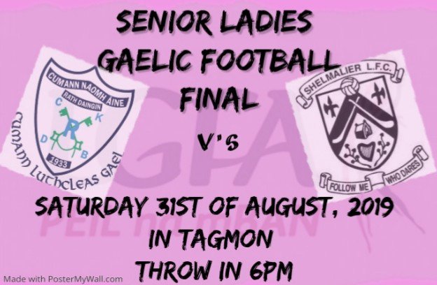 StAnnes_GAA's tweet photo. The Very Best of Luck to Our Senior Ladies Football Team on Saturday 31st of August in the Senior Ladies Football Cup Final v @ShelmalierLFC in Taghmon @ 6pm @WexLadiesFoot @SERSport @SouthEastRadio https://t.co/PBlY4oSSsI