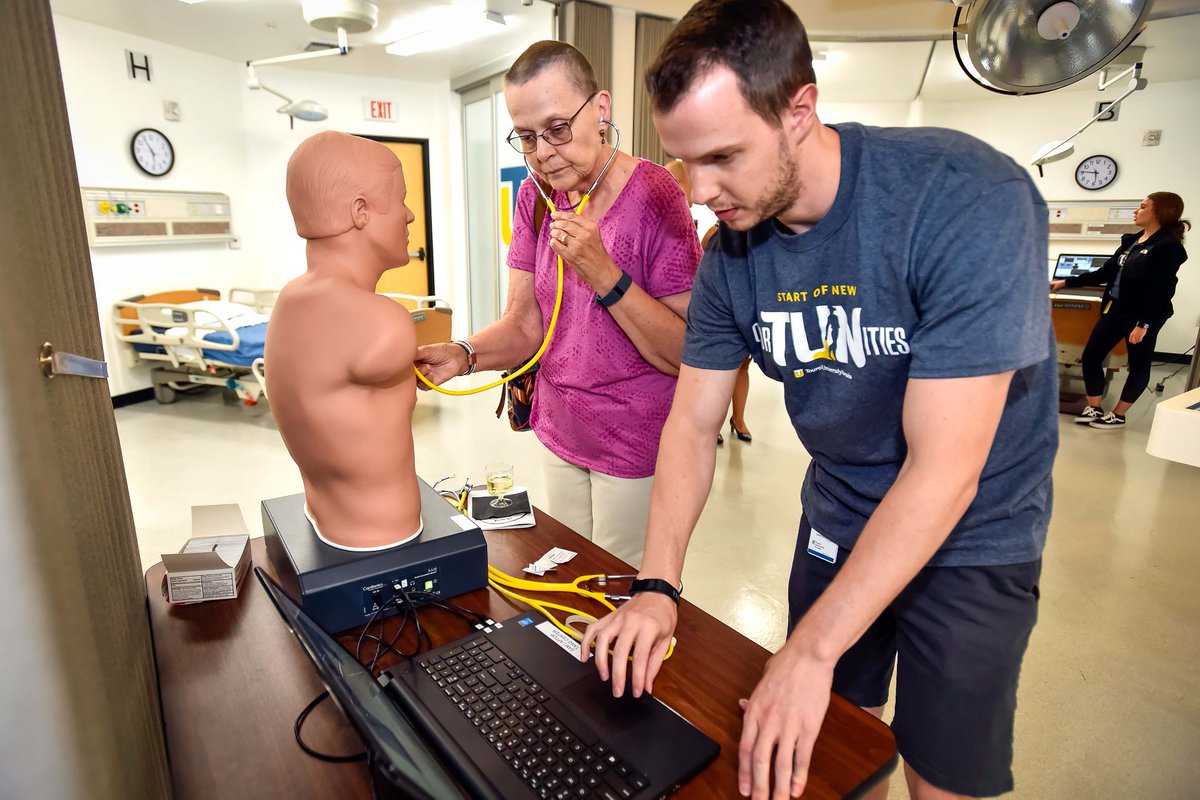 TUNAdmissions's tweet photo. At Touro University Nevada, our students are able to use state-of-the-art medical education technology inside the Michael Tang Regional Center for Clinical Simulation. And yes, it's just as cool as it looks! #WeAreTouro #TouroNevada https://t.co/fV3in6mCoH