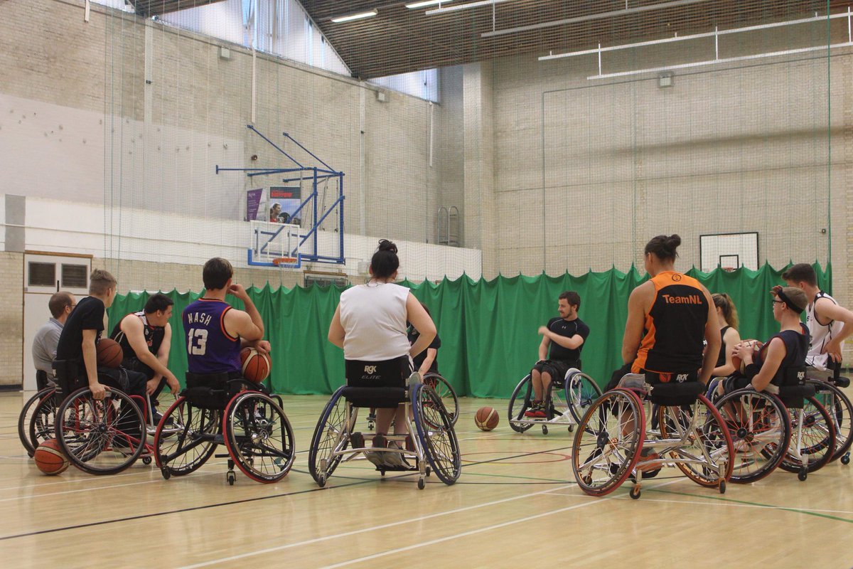 exeterotters's tweet photo. We are honoured to have been visited by @mariskabeijer on Tuesday! One of the top female player in the world!! Here is a snippet of the action! #otterspride #exeter #devon #wheelchair #basketball #disabilitysports https://t.co/ztz9qlQ0io