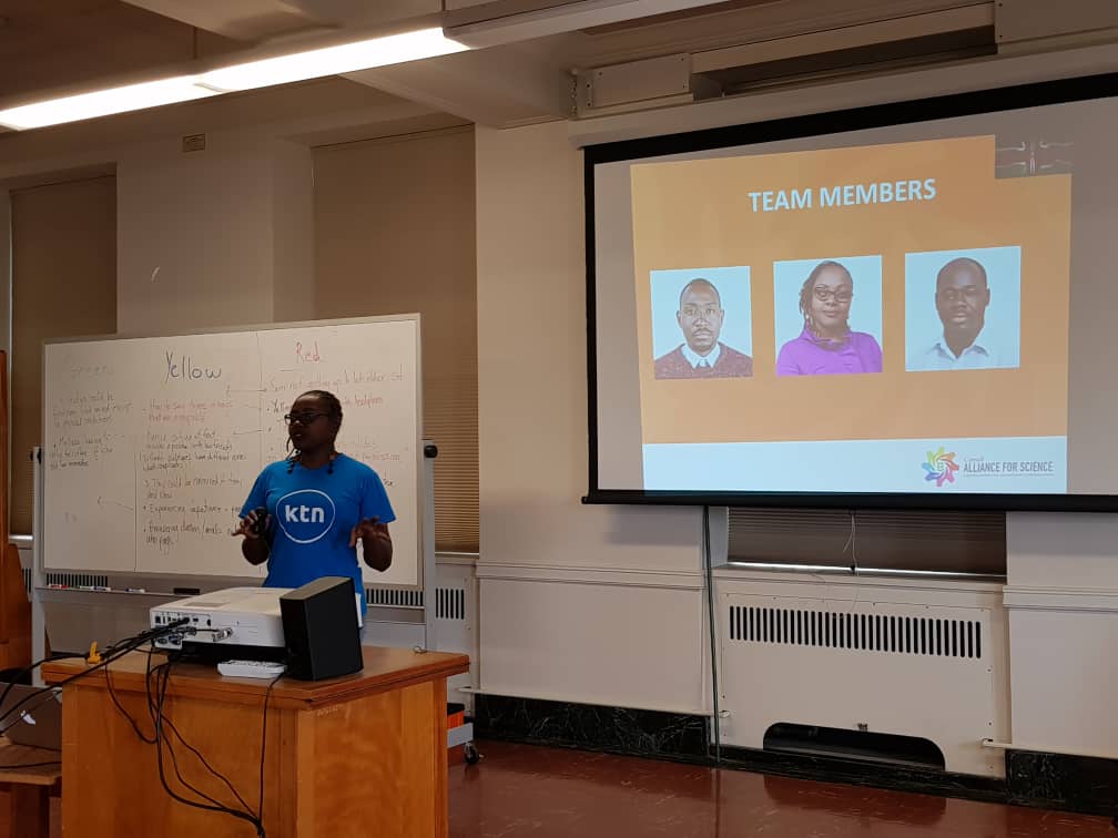 RoseMukonyo's tweet photo. The media is a key partner in agricultural biotechnology.
#myfirstpresentation
#myAfSjourney
@ScienceAlly https://t.co/mKuzuZV8tT