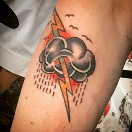 27 Concepts of Lightning Bolt Tattoos  Tattoo Twist