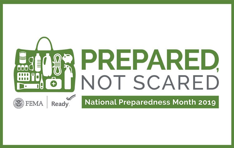 jcdhtweets's tweet image. September is National Preparedness Month! Be Prepared. Make an emergency plan today &amp;amp; practice it: ready.gov/plan #PrepareNow #BeReady