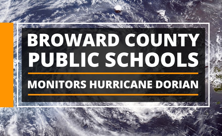 browardschools's tweet photo. All @browardschools schools and departments will operate on normal schedules on Thur., Aug, 29, and Fri., Aug. 30; All student activities, including athletic games, practices and clubs are canceled on Sat., Aug. 31 - Mon., Sept. 2. Updates at  https://t.co/7Bsef8RVIo. https://t.co/UZLalMigM8