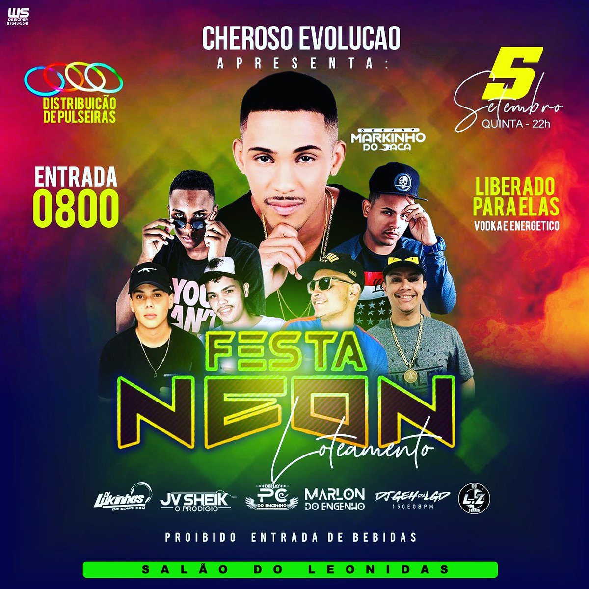 DigitalLazer's tweet photo. GRANDE.    FESTA.   #NEON. DIA.  5.  QUINTA.   FEIRA.  QUE.   VEM.  COM.    ENTRADA. 0800.   E.  OPEN.  BAR.  LIBERADO.  PRA.   ELAS

COM.   VARIOS.  DJS. CONVIDADOS.   E.   O. SHOW.   DO.  #DJ.  #MARKINHO. #DO.  #JACA. 🐊🐊🐊🐊🐊🐊🐊🐊🐊   

DISTRIBUIÇÃO.  DE.   PULSEIRAS. https://t.co/hKnEyhRdPi