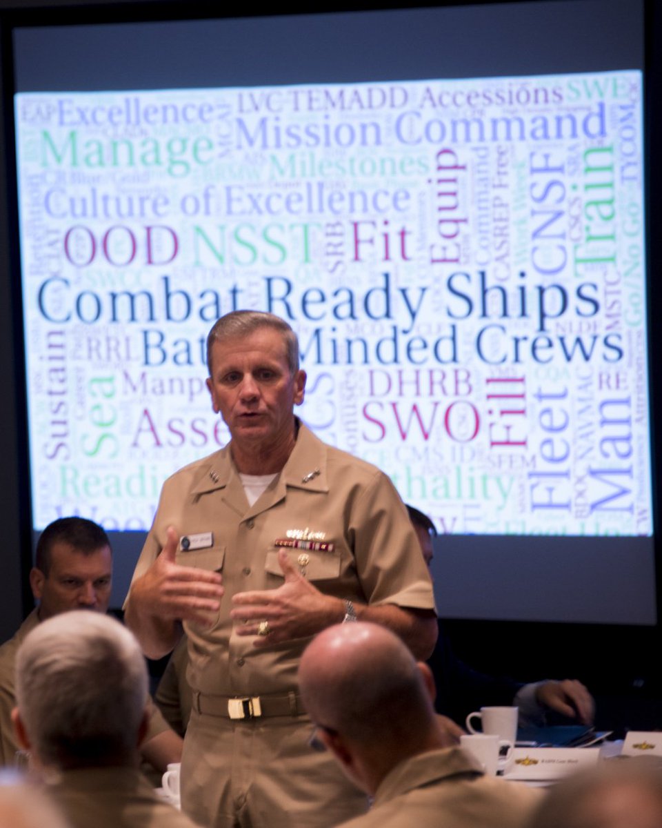 The Surface Force needs to build #CombatReadyShips and #BattleMindedCrews was the theme of recently held the Surface Warfare Flag Officer Training Symposium (SWFOTS) 2019.

Check out go.usa.gov/xVZ5B to learn more!
