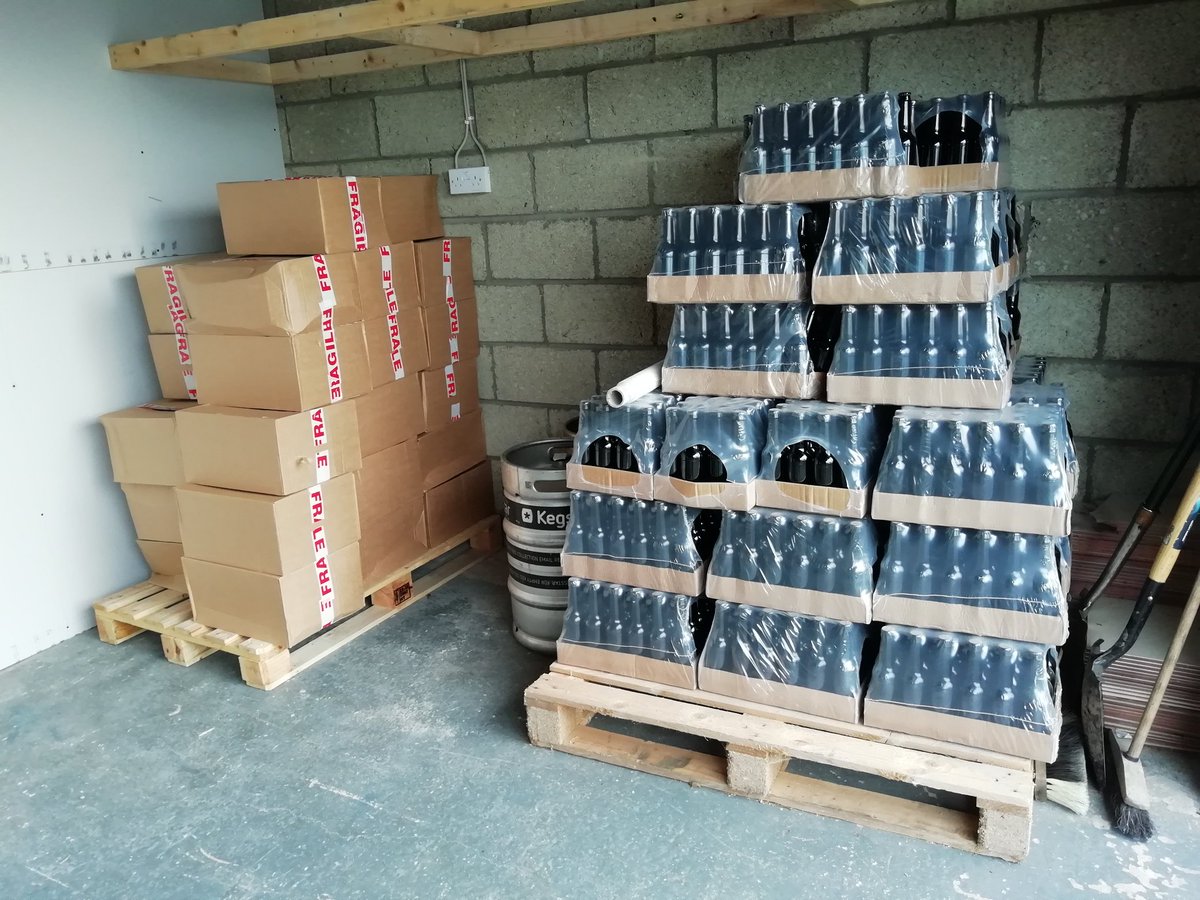 BrennansBrewery's tweet photo. Busy day in store #keepingitsmooth https://t.co/R6Ibyyto9k