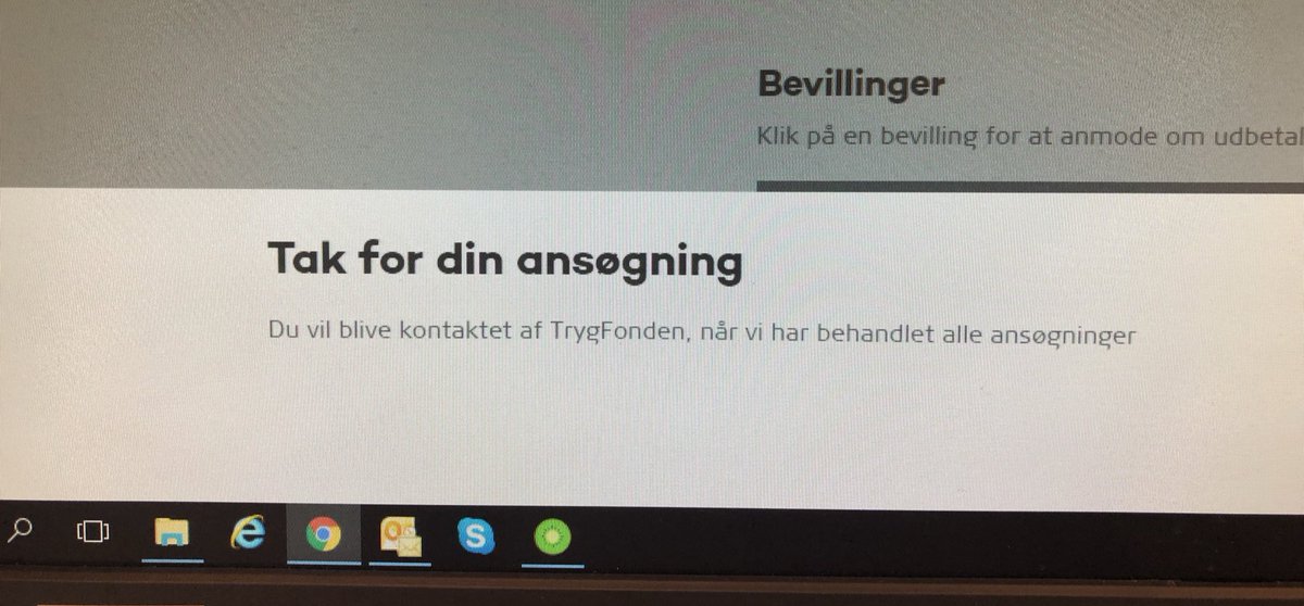 Dejligt at indsende ansøgning, fedt samarbejde med mange forskellige😊, og nu så til ventetiden ......