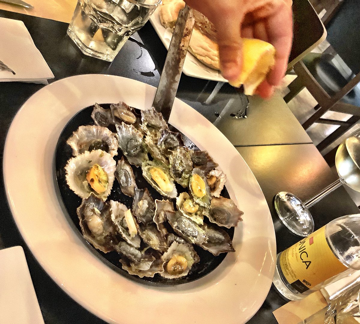 martinhesp's tweet image. Lovely #limpets - local speciality in #Funchal @visitmadeira - why don’t we cook limpets in the UK? They are amazing. As is Madeira.