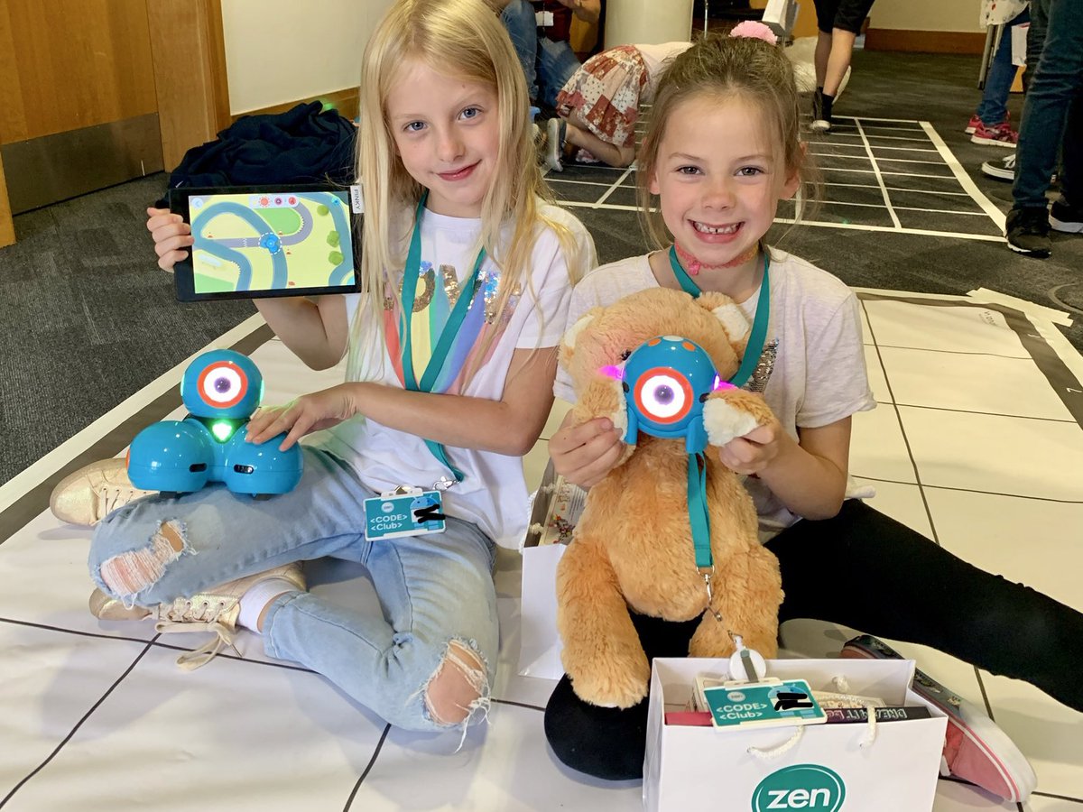 emmaj555's tweet photo. Another reason why @zeninternet is a great place to work! Got to bring these two into work today to attend a coding club. Here’s to inspiring the next generation of ladies in Technology! A future Ada Lovelace maybe?? A huge thank-you to Stu and the other guys! https://t.co/7tYN740xYq