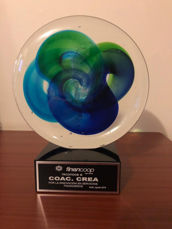 Cooperativa CREA es reconocida por la innovación en servicios financieros #GraciasFinancop #SomosTratoJusto