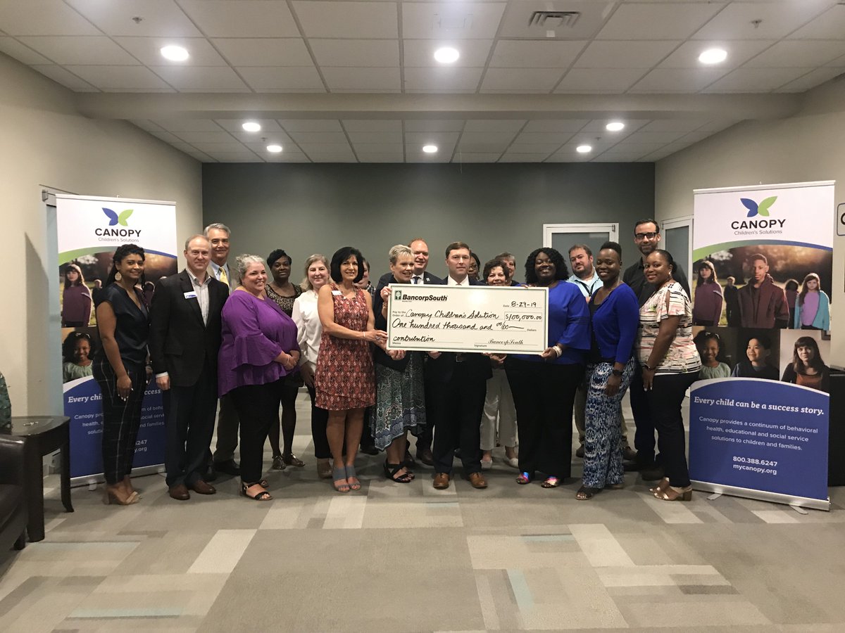 canopychildren's tweet photo. “A part of our mission is to support the betterment of our communities, and this donation greatly speaks to that,” said Walt Pannell @MyBXS President - Gulfport, Mississippi Market. #TransformationalPartner #ThankYou #KidsWin #MSGulfCoast https://t.co/UTDdcefzm2