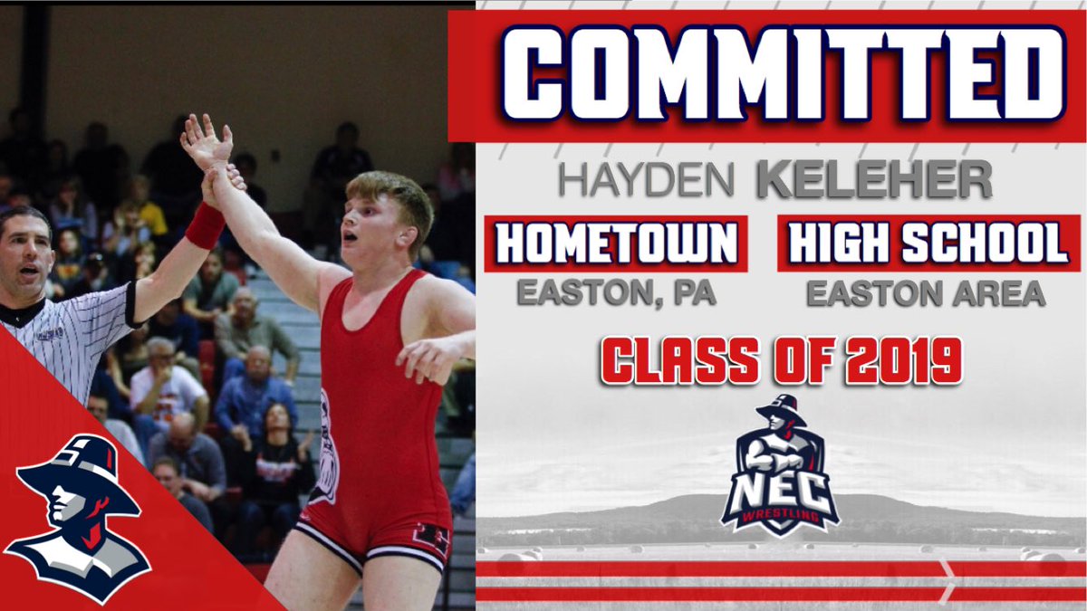 NEC_Wrestling's tweet photo. Very excited to welcome Hayden Keleher aboard the ship!
- PA State Qualifier
- Regional (3rd)
- 3rd District 11
☝️
🚢
🤼♂️
#gogrims #oneship #necwrestling #sailforward #newenglandcollege #henniker #nh #livefreeordie #easton #pa #rovers #adidaswrestling #collegewrestling #wrestling https://t.co/0sJkqk6ZsC