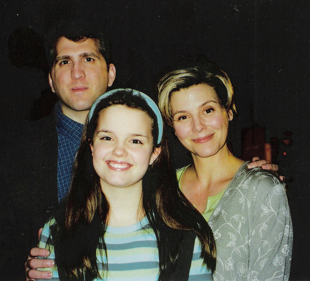 Kimberly J. Brown on X: "#tbt to behind the scenes of another #dcom I did, # quints with my on screen parents, @MrDanielRoebuck and Elizabeth Morehead.  This was the quiet before the storm