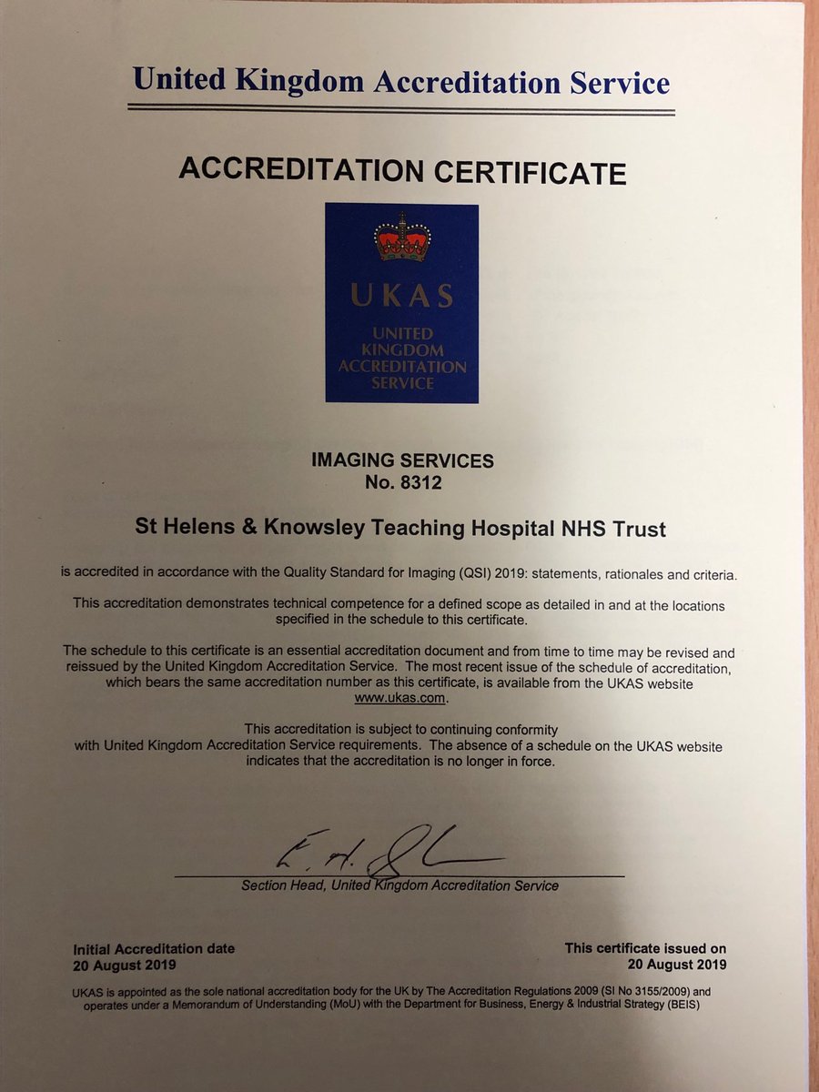 Final week at StHK and this little beauty pops up in the post. So very proud to have been the radiology manager of such a magnificent team. You are all diamonds. ❤️