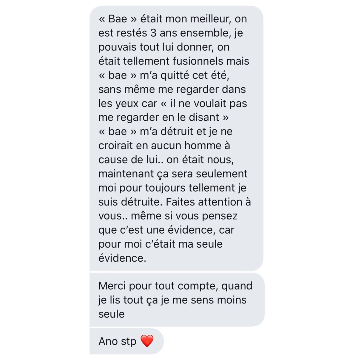 ConfessBae_'s tweet photo. Il n’a pas eu la force de te le dire dans les yeux parce qu’il savait qu’il t’aimait toujours, il ne te méritait tout simplement pas ! https://t.co/vfuPvpxoCI